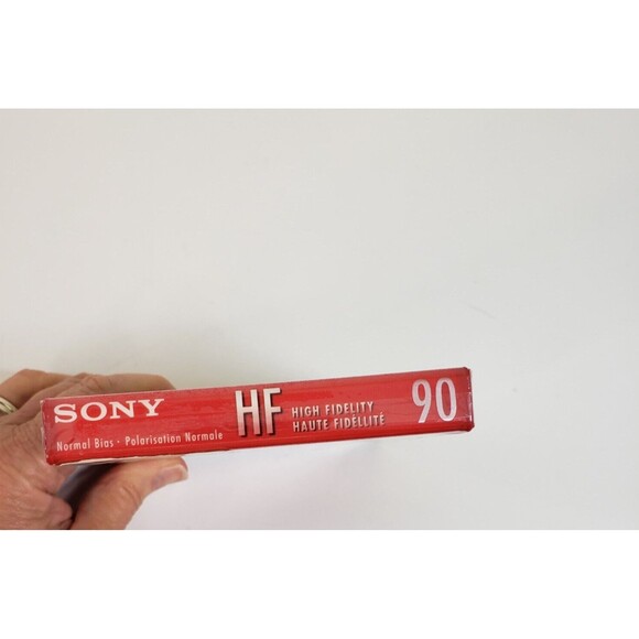 2 New Sealed Sony Hi Fi  Blank Audio Cassette Tapes Normal Bias 90 min - Picture 5 of 6